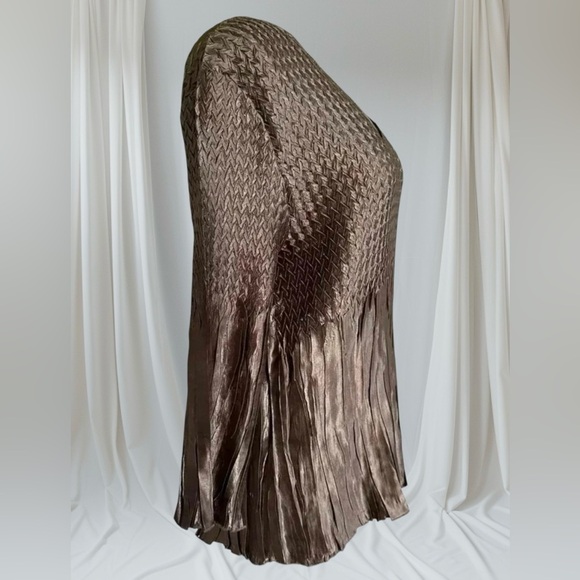 ✅💎Vintage  Loren D. Satin Blouse - Picture 2 of 12